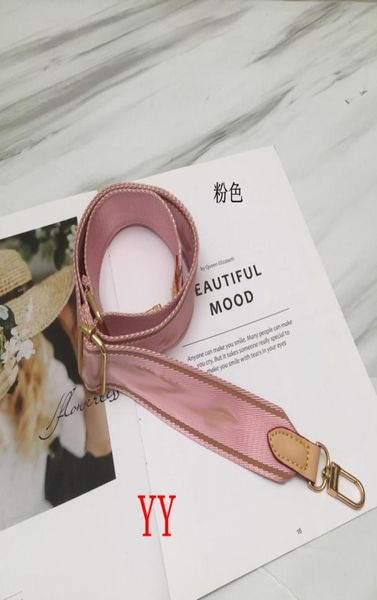 

accessories shoulder straps for match 3 piece set old flower women crossbody bag canvas parts strap 7 colors pink black green6407362
