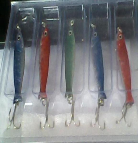 

17g lead hard fish lure sink type bottom swimming jigs0129994843