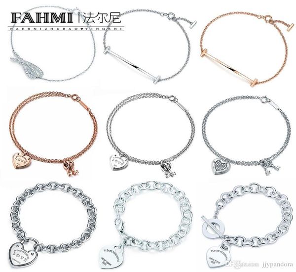 

memnon bracelets 100 925 sterling silver original authentic classic key heart gift exquisite wedding women bracelet jewelry6866329, Golden;silver