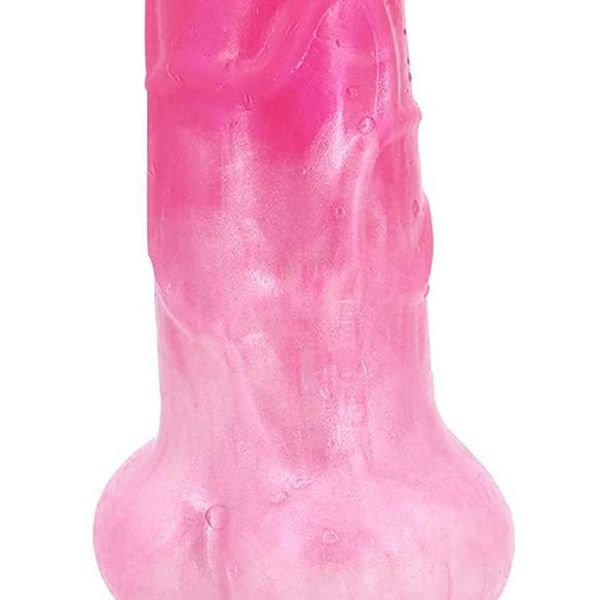 

factory outlet simulated thick pink dog inchap rge silic oneanima withs ucti oncupdo dultto ysuit abl eforboth fem alea cou