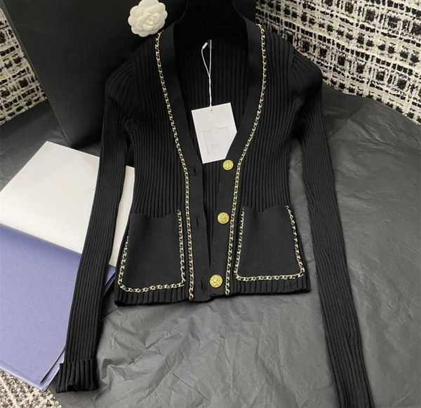 

women's jackets designer chic new autumn winter sweater coat spring cardigan women high-end casual christmas thanksgiving day birthday, Black;brown