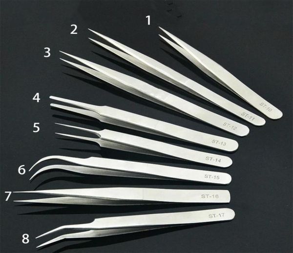 

eye lashes antiacid steel curved straight tweezers makeup eyelash false eyelashes extension eye lashes styling tools 28337805
