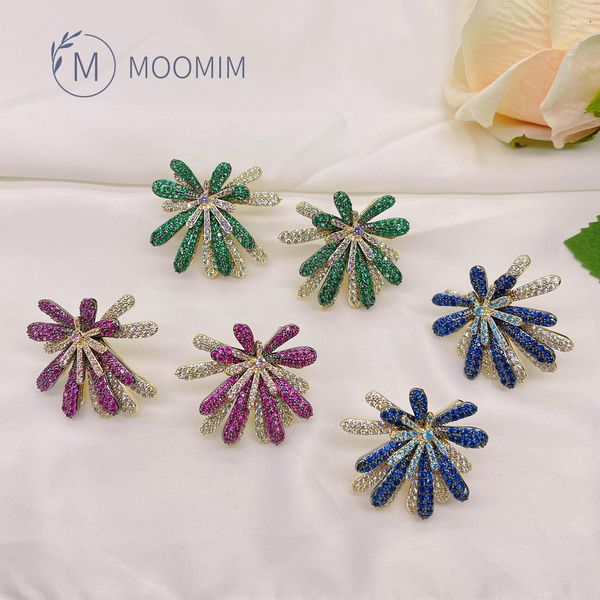 

knot coconut tree micro inlay dangle earrings elegant romantic exquisite boho designer style evening party jewelry, Silver
