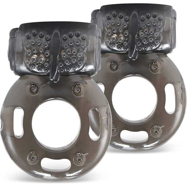 

factory outlet set 2x vibrating cock ring men and women with clit increased stamina enhanced erections toys for couples improved female plea