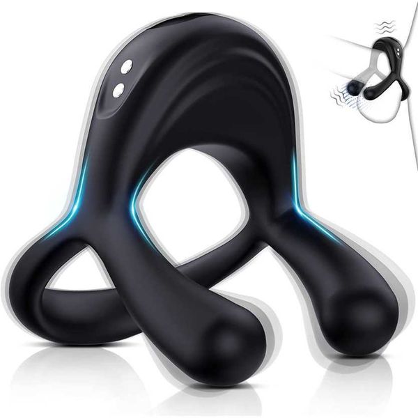

factory outlet luzine vibration upgraded silicone elastic ring vibrations and rabbit ears rechargeable men's toys pleasure for couples