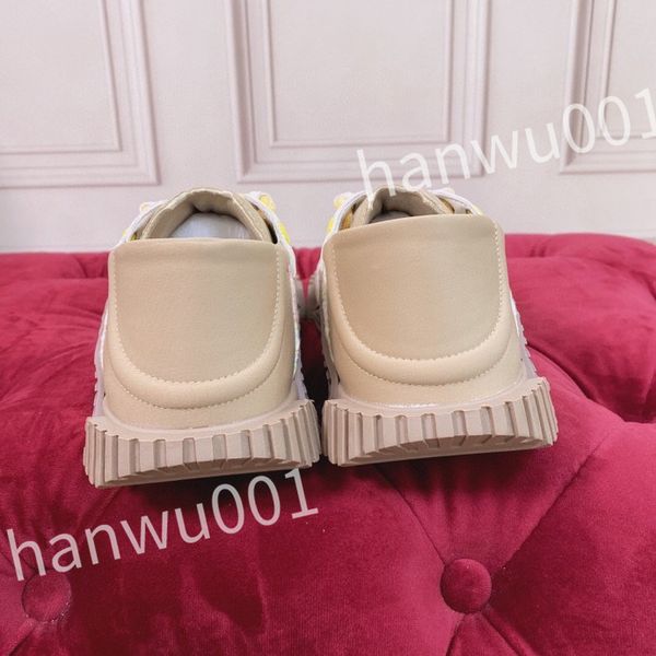 

new luxury designer woman whites casual shoes round toe lace up shoes comfortable women men's outdoor sneakers breathable canvas, Black