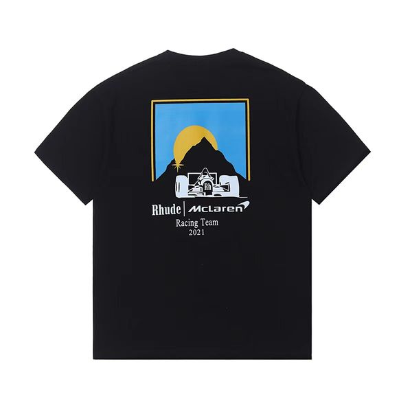 

men t shirt designer t shirts high street fashion men house flowers plants sunset pattern pure cotton loose tshirt couple women casual versa, White;black