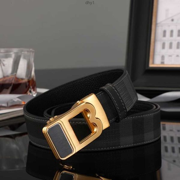 

mens belt automatic buckle designer luxury stripe letter classic belts gold and silver black casual width 3.8cm size 100-125cm fashion gift, Black;brown
