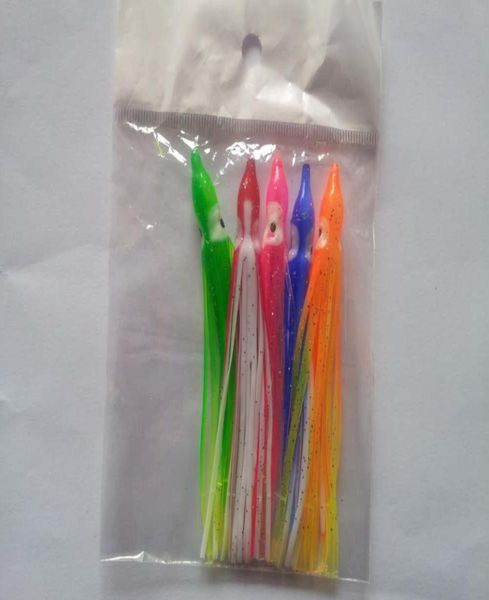 

9cm 12cm fishing soft squid ocs skirt lure01234565862449
