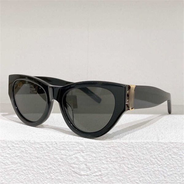 

ins net red same style cat eye for women fashionable sunglasses m94, White;black