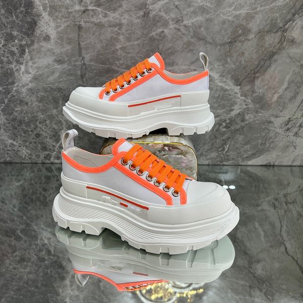 

2023 new luxury men womens fashion shoes lace-up flat platform designer sneaker black 0516