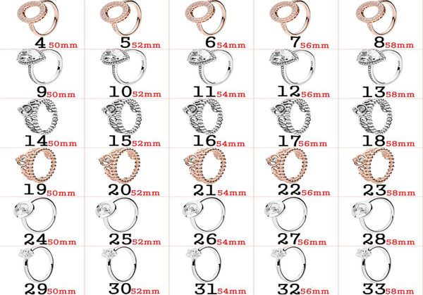 

925 silver logo love pandora silver ring turn diamond ring wish flashing ring original jewellery for women factory direct s3480803