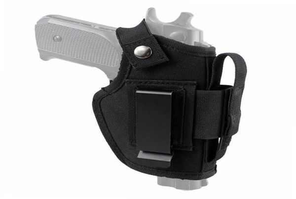 

universal belt hip holster with magazine for concealed carry fits g26 27 43 45 9mm lc9 taurus colt bouth hands use iwb cowboy hol1635579