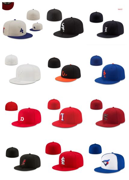 

wholesale fitted hats snapbacks ball designer hat embroidery adjustable baseball caps all team logo outdoor sports hip hop closed fisherman, Blue;gray