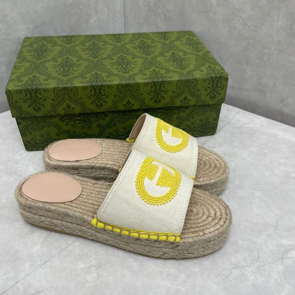 

designer slipper summer beach man women slippers luxury sandals brand platform sandals real leather home flip flop flats slide casual shoes, Black