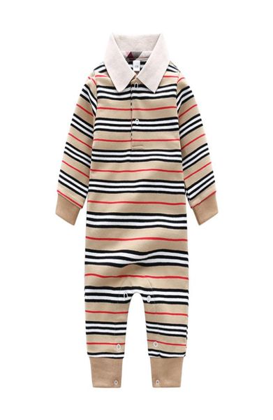 

baby spring autumn clothing baby girl cotton romper boy knitted ribbed jumpsuit newborn strip infant outfit one piece jumpsuit2190996, Blue