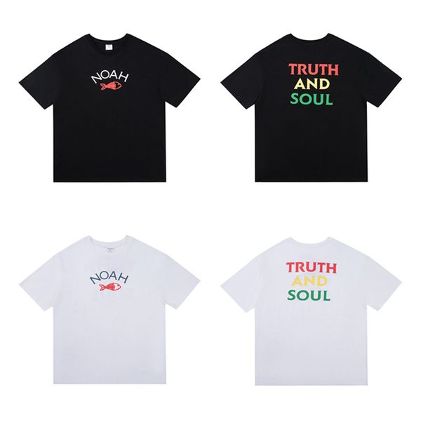 

noah new order core simple style cato tea men o neck cats t-shirt streetwear oversized t-shirts, White;black