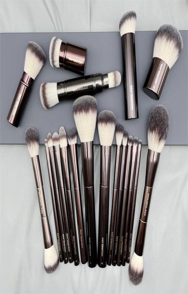 

makeup brushes brocha hourglass full set of brush blush powder foundation contour eye shadow concealer eyeliner smudger9263220