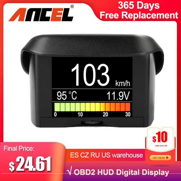 

automotive repair kits ancel a202 on-board computer for car obd2 digital display fuel consumption speed voltage water temperature gauge obd