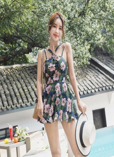 

spring swimsuit women one pieces swimsuit dress swimwear striped spring bathing suit beach wear6756724