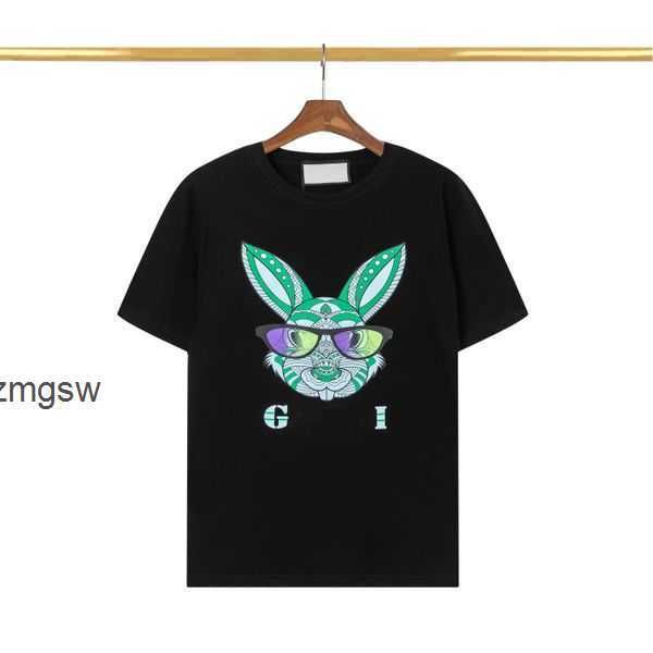 

and women's high-end brand men's t-shirts short sleep summer outdoor fashion casual t-shirt printed with pure cotton letters. size, White;black