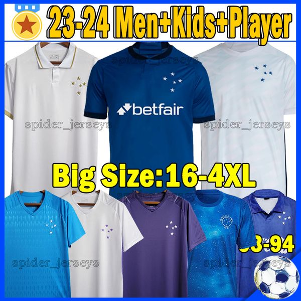

2023 2024 camisa cruzeiro soccer jerseys vest fans player version retro 1993 94 football shirt 23 24 vest pottker dede camiseta de raposas m, Black;yellow