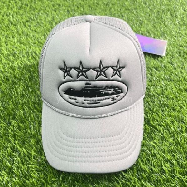 

fashion trucker hat brand cruise ship printed sunscreen trucker hat men039s mesh popular peaked cap for women5534872, Blue;gray