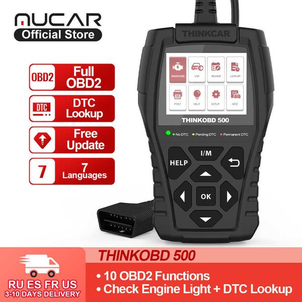 

automotive repair kits thinkcar thinkobd 500 car full obd2 code reader scanner automotive professional auto obd diagnostic tools pk elm327 g