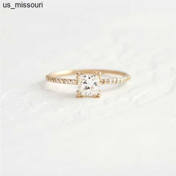 

band rings aide 925 sterling silver gold single round zircon crystal rings women cubic zirconia jeweled leaf loop wedding engagement ring j2