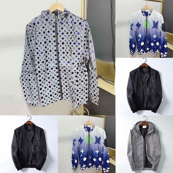 

2023 fashion designer jacket windbreaker long sleeve mens jackets hoodie clothing zipper with animal letter pattern plus size clothes m-3xl#, Black;brown