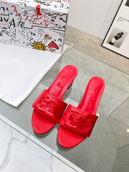 

fashion women's slippers designer colorful women's platform fashion sandals middle heel height canvas back sandals beach resort sa, Black