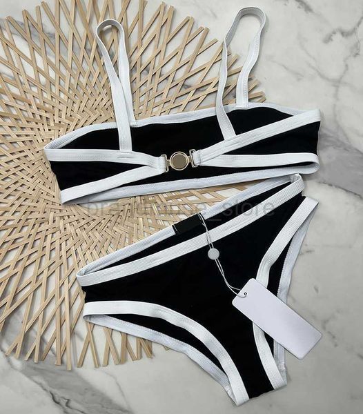 

womens swimwear womens bikinis set classics swimsuits designers ladies bathing suit black fashion beach summer swim wears high waist clothin, White;black
