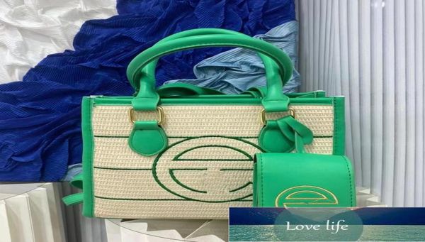 

trendy women039s handbag straw shoulder bag fashion messenger bags5330069