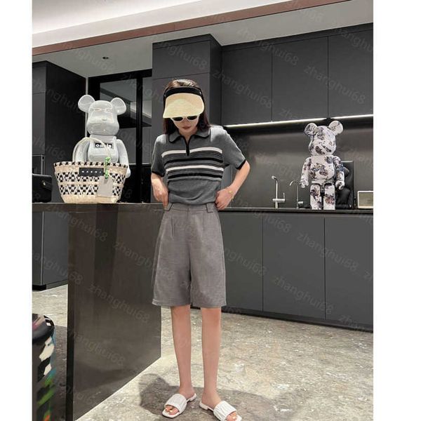 

23ss casual shorts womens designer clothing womens shorts flocked logo solid color suit shorts women clothes a1, White;black