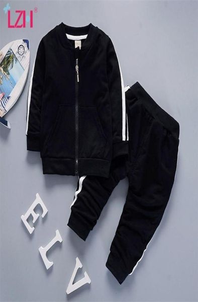 

lzh infant clothing 2020 new autumn winter casual baby girl suit for baby boys clothes jacket pant outfits set kids clothes lj20122642497, White