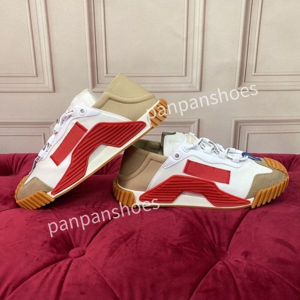 

2023 new luxury designer woman shoe leather lace up men fashion platform sneakers white black mens womens casual shoes
