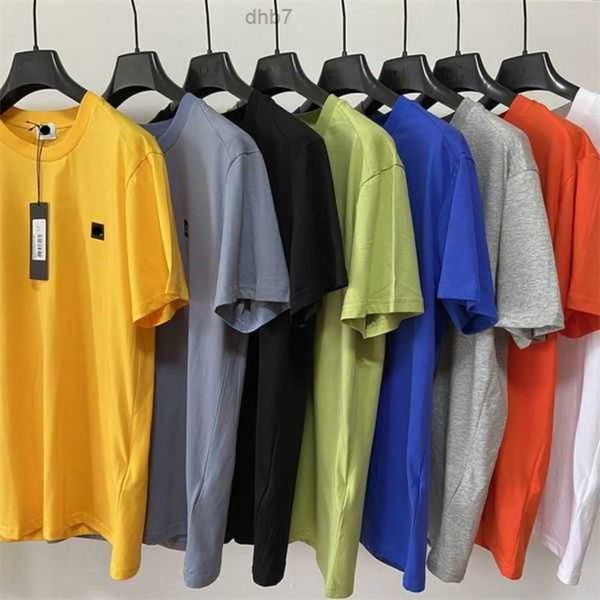 

cp c0mpany men's summer loose cotton aaa short sleeve designer brand t-shirts 1t67v, White;black