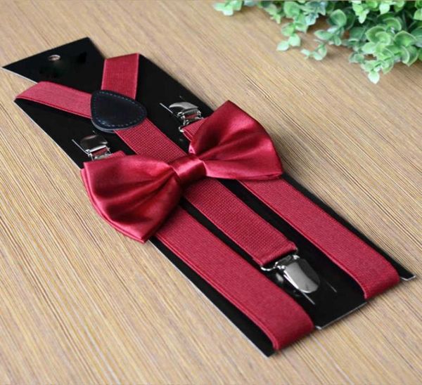 

bow ties men matching suspenders braces bow tie combo sets fancy come colorful elastic adjustable suspension for shirt accessories9252357, Black;gray