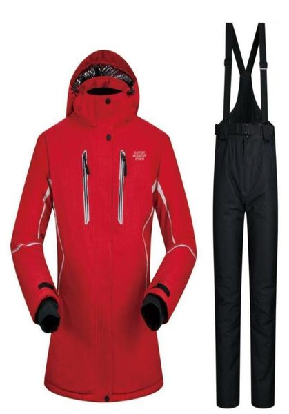 

ski suit women winter 2021 new sets windproof breathable waterproof women snow jacket and pants warm clothes set snowboard suits15530729