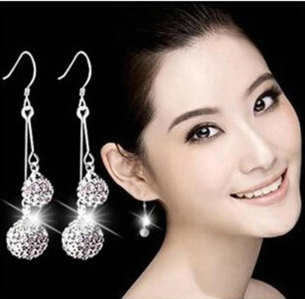 

new fahionable whole classic diamon earrings south united state arabic europe hypoallergenic earrings models of quality 921960855, White