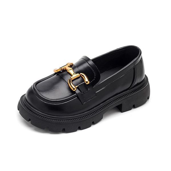 

sneakers kids shoes children casual girls princess leather spring fall soft sole peas f14301, Black;red