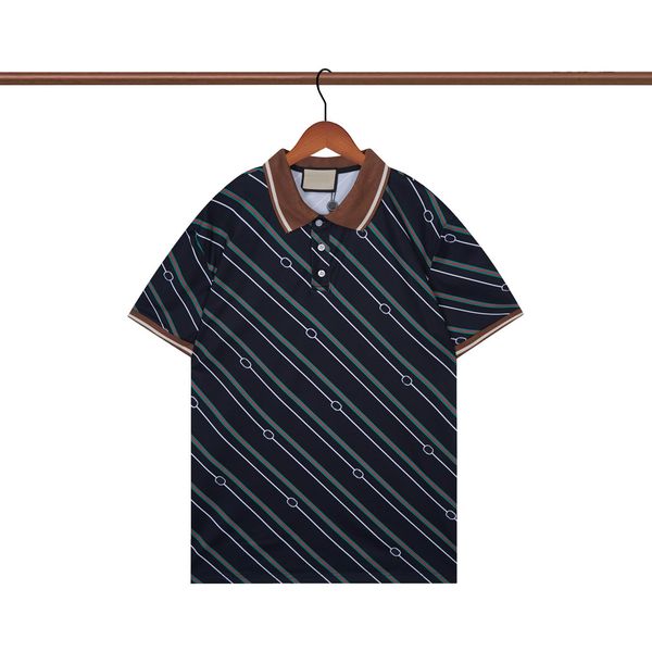 

mens stylist polo shirts luxury italy men clothes short sleeve fashion casual men's summer t shirt many colors are available size m-3xl, White;black