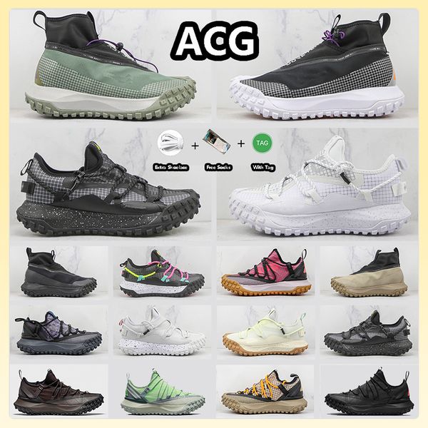 

acg mountain hiking shoes clay green khaki metallic silver black white dark grey sea glass brown basalt flash crimson lime ice trainers for