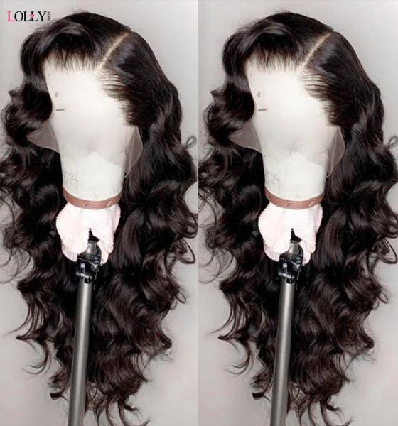 

loose wave wig lace front human hair brazilianremy lace frontal wig preplucked closure pig for women5682832, Black