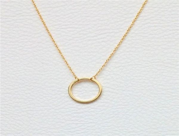 

simple circle pendants necklace eternity necklace karma infinity silver gold minimalist jewelry necklace dainty circle gift6844150