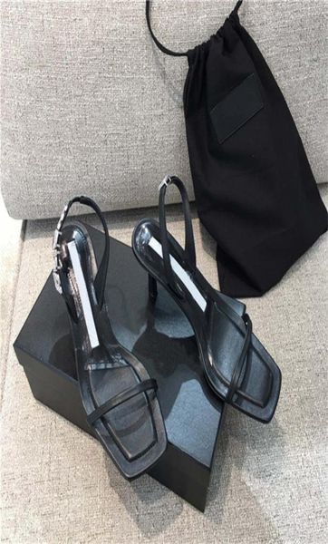 

fashion women sandals shoes high heels strap with studs high heels leather pointed toes pumps dress shoes sandals9620721, Black