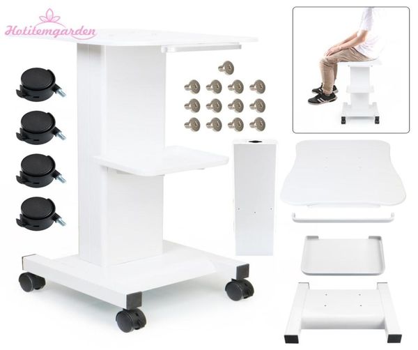 

beauty center iron trolley stand assembled iron trolley roller cart for cavitation slimming lipo laser machine stand for display2275236