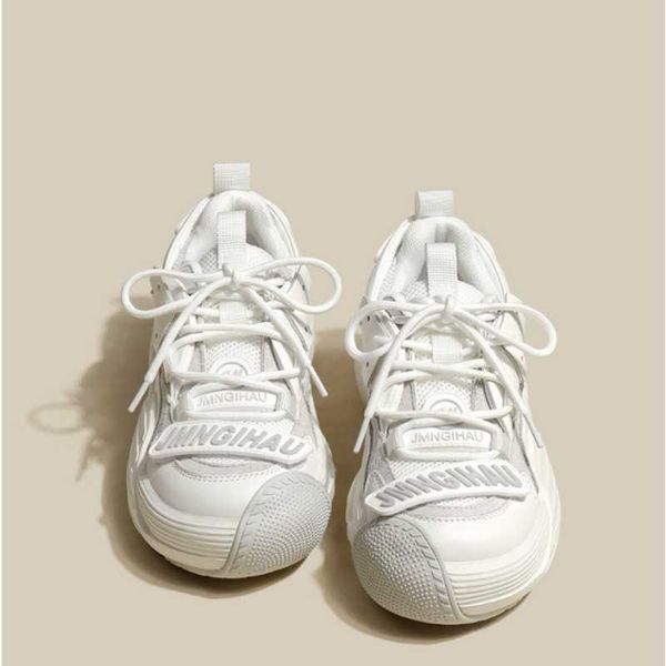 

small crowd design sense casual dad shoes female trend 2023 spring new internet celebrity versatile thick sole sneakers