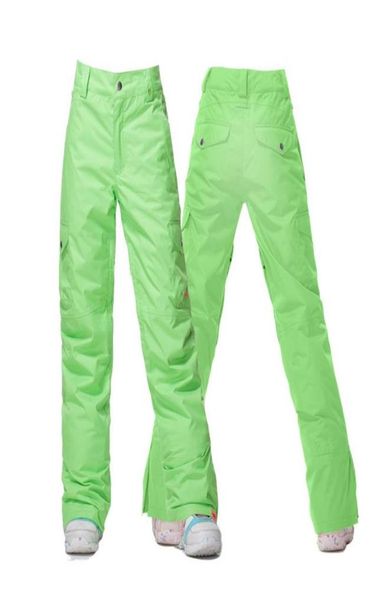 

skiing pants gsou snow brand women ski waterproof female snowboard trousers winter outdoor breathable warm sport clothing2341660