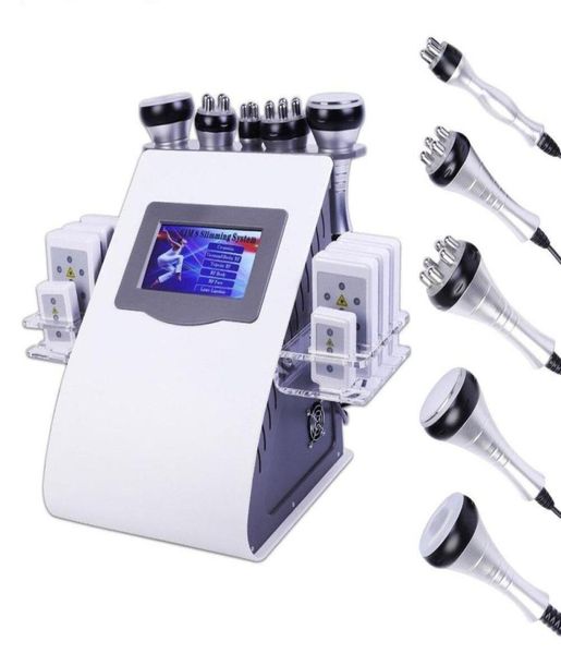 

6 in 1 vacuum laser diode cavitation lipo laser machine ultrasonic cavitation2854585, Black
